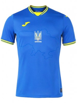 Ukraine away jersey soccer uniform men's second football kit tops sports shirt 2024-2025